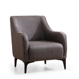 Atelier Del Sofa Belissimo - Sillón orejero Gris oscuro